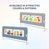 Baby bed protector for safe and secure sleep