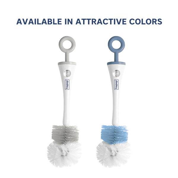 Baby bottle brush set for hygienic feeding