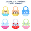 Easy Clean Crumb Catcher Silicone Bib