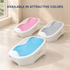 Baby Bath Seat for 0 to 6 Months, Anti-Skid Infant Bather with Quick-Drain Mesh