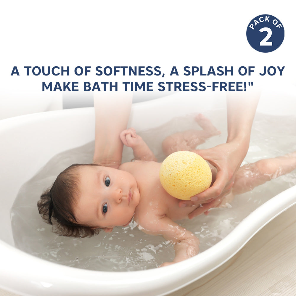 Buy Soft Gentle Baby Bath Sponge – Pack of