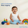 Hopop Baby Cotton Pajama Pants Pack of 3 - Multicolor