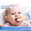 Soft Squeezy Silicone Spoon Food Feeder for Babies