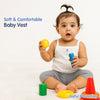Baby Girl’s Sleeveless Cotton Camisole Vest – Pack of 3