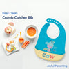 Easy Clean Crumb Food Catcher Silicone Bib