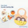 Easy Clean Crumb Catcher Silicone Bib