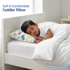 Soft & Breathable Premium Cotton Toddler Pillow with Pillowcase