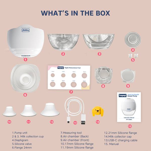 Hands-Free Electric Breast Pump for Breastfeeding