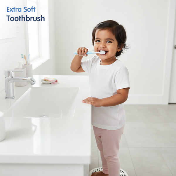 Extra Soft Baby Toothbrush for 6–36 Months | Gentle Milk Teeth & Gum Care