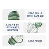 Soft Silicone Straw Sipper Cup -240 ml - hopop.in
