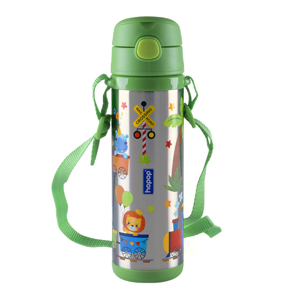 Insulated Stainless Steel Sipper Water Bottle for Kids – 480 ml