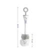 2-IN-1 Bottle & Nipple Cleaning Brush with Grooved Handle & Easy Hanging Storage