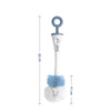2-IN-1 Bottle & Nipple Cleaning Brush with Grooved Handle & Easy Hanging Storage