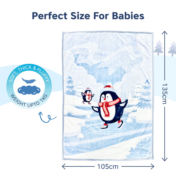 Lightweight baby blanket – soft, warm, and comfortable for infants