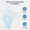 Baby Soft Fleece Hooded Wrapper Blanket - hopop.in