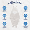Baby Soft Fleece Hooded Wrapper Blanket