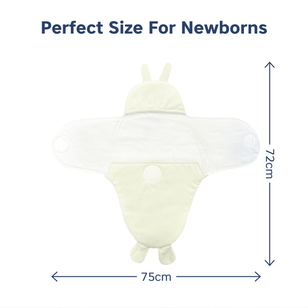 Hopop Baby Soft Fleece Hooded Wrapper Blanket