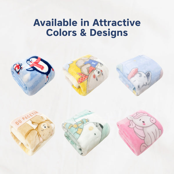 Cozy baby blanket – gentle on skin, soft and warm for newborns