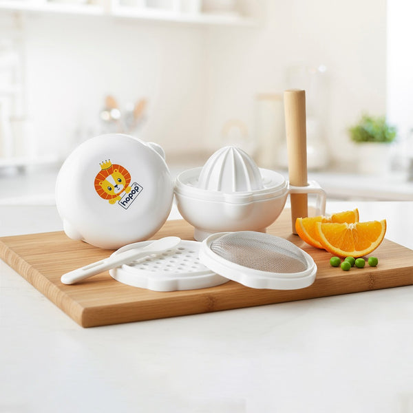 5-in-1 Manual Baby Food Maker & Processor