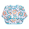 Waterproof Long Sleeve Baby Bib with Crumb Catcher Pocket