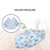 Waterproof Long Sleeve Baby Bib with Crumb Catcher Pocket