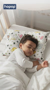 Soft & Breathable Premium Cotton Toddler Pillow with Pillowcase