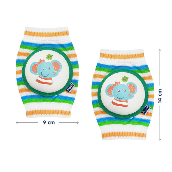 Lightweight anti-slip crawling pads for babies