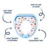 Baby toilet training seat