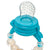 Silicone Food Nibbler for Fruit and Veggies for Baby with Rattle Handle - hopop.in