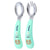 Stainless Steel Spoon & Fork Set with Travel Case