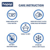 Easy Clean Crumb Catcher Food Grade Silicon Bib, Suitable for Infants and Toddlers between 6 to 36 Months - hopop.in