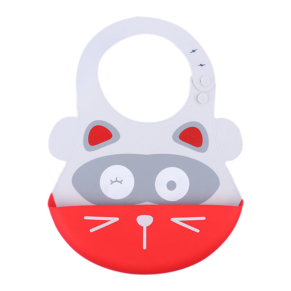 Easy Clean Crumb Catcher Food Grade Silicon Bib, Suitable for Infants and Toddlers between 6 to 36 Months - hopop.in