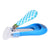 Nail Clipper with Finger Guard  (Blue_Check) - hopopindia