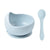 Stay Put Silicone Bowl & Spoon - hopop.in